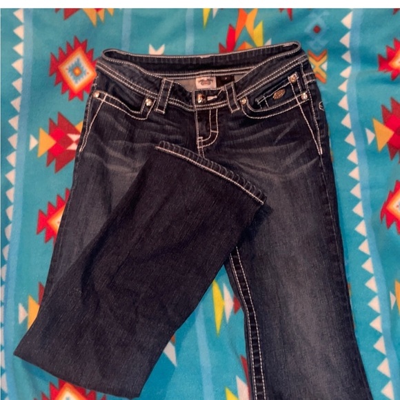 SOLD - harley davidson bootcut jeans! - COPY - Picture 2 of 2